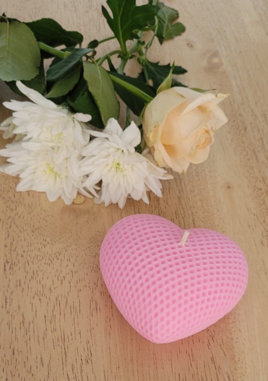 Coeur L rose